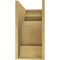 Ekena Millwork 11"W x 22"D x 22"H Classic New Brighton Rough Cedar Woodgrain TimberThane Corbel, Primed Tan CORUR11X22X22NEBRCPR - alternate 5